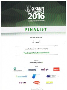 green manufacturer award