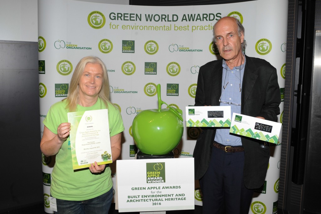 Ecocel Wins Green Apple Award